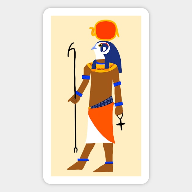 Ra Egyptian God Magnet by Pheona and Jozer Designs